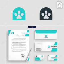 Fancy and cool alphabet letters (unicode characters). Dog Pet Shop Logo Template Vector Illustration And Stationery Royalty Free Cliparts Vectors And Stock Illustration Image 114650968