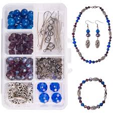 Heart of gold diy bracelet kit. 1 Box Diy 1 Set Jewelry Making Kit Beading Starter Kits Jewelry Making Supplies For Adults Girls Teens And Women Shopee Malaysia