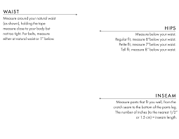 ann taylor size chart