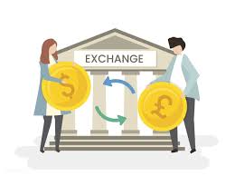 Illustration Of Exchanging Money At Bank Free Image By Rawpixel Com Free Illustrations Illustration Business Illustration