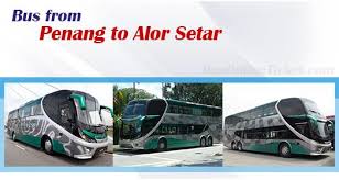 Other alternative is to take a bus or taxi to the penang ferry terminal, take a ferry to butterworth for free how much is taxi fare from penang international airport to georgetown? Bus From Penang To Alor Setar From Rm 12 90 Busonlineticket Com