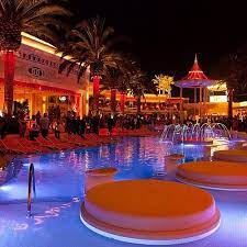 Encore Beach Club In Las Vegas Has The Best Night Pool Parties In The World Reserve A Cabana At Thevegasguestlist Com Las Vegas Clubs Vegas Hotel Las Vegas Pool