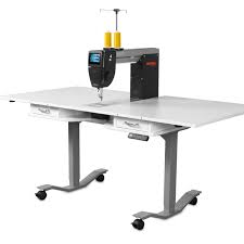 Bernina Q 16 In 2020 Bernina Adjustable Height Table Advanced Sewing