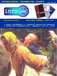 Muratović, rasim, džananović, muamer, svjedočenje žrtava genocida o zločinu genocida u srebrenici jula 1995.; 14 Godisnjica Obiljezavanja Genocida Nad Bosnjacima Srebrenice Univerzitet U Sarajevu