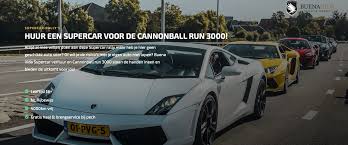 We Proudly Welcome Our Newest Sponsor Buena Vida Supercar Rental Cannonball Run 3000