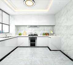 بلاط مطابخ ابيض