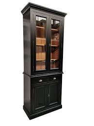 Petit Vaisselier En Bois 2 Portes Noir Antiquaire Mas Cottage Petit Vaisselier Vaisselier Buffet Vaisselier