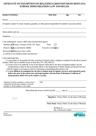 Nov 10, 2017 · sample letter. Religious Exemption Form Printable Pdf Download