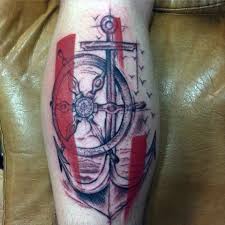 Many will use compass in combination with maps or anchors and that is when the inner forearm, shoulder or a calf is a great placement to have enough room for all the. 18 Incredible Ship Wheel Tattoo Ideas Styleoholic