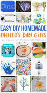 Get the kids to make their own father's day gifts! 20 Homemade Father S Day Gifts That Kids Can Make Happiness Is Homemade