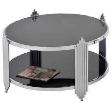 Convenience concepts mission chrome coffee table, clear glass / chrome. Worldwide Homefurnishings Inc Art Deco Chrome Black Glass Coffee Table Black In 2021 Coffee Table Coffee Table Walmart Coffee Table With Storage