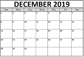 Free December 2019 Calendar With Holidays 12 Month Printable Calendar Calendar Template Calendar Printables Printable Calendar Template