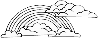 Rainbow shapes and numbers math activities the rainbow is a meteorological phenomenon in which the rays of the sun reflect on rain drops or fog clouds, and the. Rainbow Clipart Black And White Rainbow Brite Coloring Pages Png Download Full Size Clipart 4009522 Pinclipart
