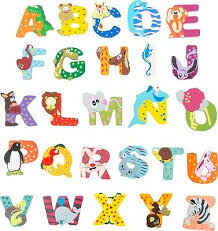 This is the fascinating history behind every single letter of the english alphabet. Wooden Letters Personalised Name Animal Themed Gift Ebay