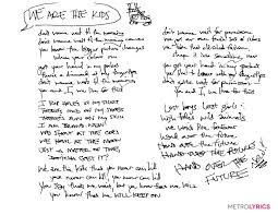 We Are The Kids Lyrics Google Search Walk The Moon Song Quotes Lyrics