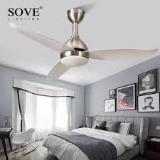 Sove Modern Led Ceiling Fans With Lights Bedroom Home Black Ceiling Light Fan Lamp 220 Volt Fan Ceiling White Ventilador De Teto Led Ceiling Fans Ceiling Fans With Lightsceiling Fan Aliexpress