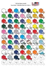 tamiya polycarbonate paint chart related keywords