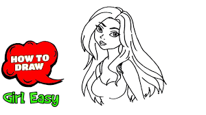 Some are simply not doable at all! How To Draw A Girl Easy For Kids Step By Step Guides Easy Drawing With Pen Youtube