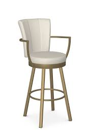 Swivel bar stools swivel bar how to remove. Buy Amisco S Cardin Upholstered Swivel Stool W Arms Free Shipping
