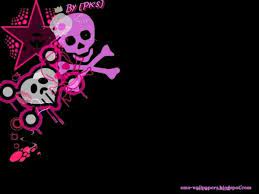 Scenecore Tumblr Wallpaper Tengkorak Animasi Emo