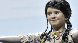 Einmal als Indianer-Mädchen auf der Bühne stehen