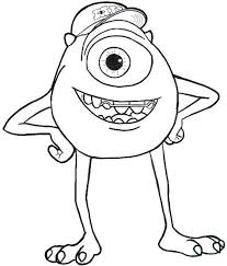Monsters inc mike wazowski coloring pages. How To Draw Mike Wazowski From Monsters University Drawing Tutorial How To Draw Step By Step Drawing Tutorials Mike Wazowski Drawing Drawings Disney Art Drawings
