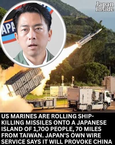 Starting October 19, US Marines will roll anti-ship missile launchers onto  Yonaguni, the last Japanese island before Taiwan. The system is NMESIS: a  remote-operated truck carrying two Naval Strike Mi