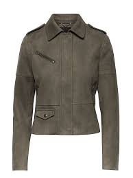 Banana Republic Womens Vegan Stretch Suede Biker Jacket Olive Suede Jacket Women Suede Moto Jacket Jackets
