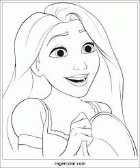 Rapunzel is a fictional character appeared in walt disney animation studios' 50th animated feature film tangled. Rapunzel Coloring Pages Coloring Library