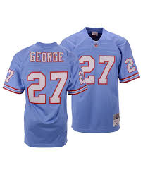 Former titans rb eddie george. Mitchell Ness Men S Eddie George Houston Oilers Replica Throwback Jersey Reviews Sports Fan Shop By Lids Men Macy S