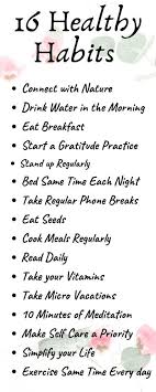 The healthy habits in norway that keep their residents thin. 16 Healthy Habits To Improve Your Life Scaleitsimple Health Information