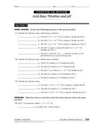 This acid and base (doc) worksheet from mr. Aqueous Solution Lesson Plans Worksheets Lesson Planet