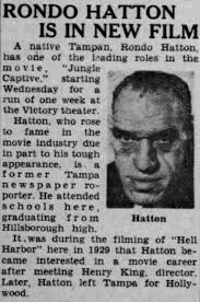 Rondo Hatton's film, JUNGLE CAPTIVE (1945) is coming to blu ray June 18th  as part of the Shout Factory's new release, THE UNIVERSAL HORROR COLLECTION  VOLUME 5. The release also Rondo includes