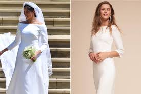 We thought meghan's soft, classic makeup was purely and utterly meghan and we weren't surprised in the least that it was how she chose to be styled on her wedding day. The Best Affordable Dupes For Meghan Markle S Wedding Dress Allure