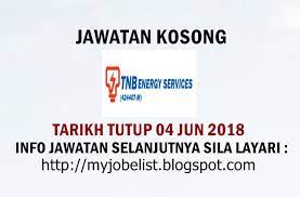 6 & 7 oktober 2018 (sabtu & ahad) masa : Jawatan Kosong Di Tnb Energy Services Tnbes 04 Jun 2018