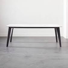 Black marble dining table sets are magnificent. Harper Black Dining Table With Marble Top Reviews Cb2