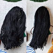 With this easy trick, you'll be able to curl your embroidered hair after stitching! How To Embroider Curly Hair Pumora All About Hand Embroidery