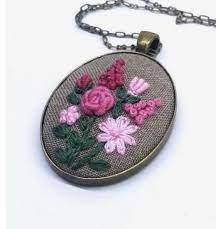 6 Oval Pendant Blanks 30 Mm X 40 Mm Large Cameo Setting For Photos Art Etc Sale Antique Silver Silver Plated Antique Bronze Embroidered Necklace Embroidery Jewelry Embroidered Flowers