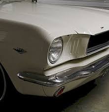 Image result for Wimbledon White 1964 Mustang