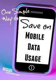 One Simple Way To Save On Mobile Data Usage Mobile Data Ways To Save Data