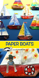 Whether english is your student's first or second language, these games and activities are easily adapted to suit your classroom, offering opportunities for students to improve their english language skills in fun, interactive ways. Krokotak Paper Boats Paper Boat Boat Crafts Kids Art Projects