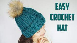 The Costa Crochet Hat Cj Design Youtube Easy Crochet Hat Crochet Hats Crochet