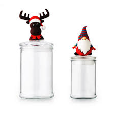 China Custome Made Promotional Holiday Gifts Small Container Honey Candle Christmas Glass Jar China Glass Jar And Glass Jars With Bamboo Lids Price