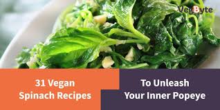 Spinach is one of the best sources of iron and is also filled with nutrients such as folate, lutein, calcium, fiber, protein and vitamins a, c, e and k. 31 Vegan Spinach Recipes To Unleash Your Inner Popeye Vegbyte Marketplace