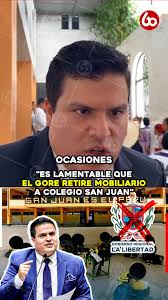 🎙️#N60Noticias| Congresista Diego Bazán se refirió a la fotografía donde  se ve a alumnos del colegio San Juan, en Trujillo, estudiando en el suelo,  luego que proveedor del GORE La Libertad retirara ...