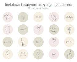 Not sure which instagram story highlight icon size to use? 25 Highlight Covers For Instagram Instagram Highlight Icons Etsy Instagram Highlight Icons Instagram Story Instagram Icons