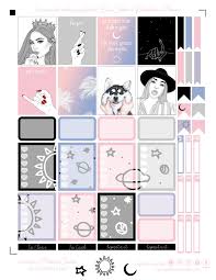 Check out free sticker templates to make and download impressive designs. Free Tumblr Vibes Printable Planner Stickers For The Erin Condren Recollections Planner Planner Onelove