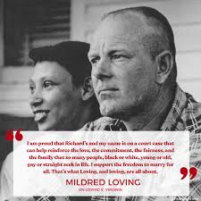 Today is #LovingDay, a celebration commemorating the day the Supreme Court  struck down state bans against interracial marriage. It's named for the  monumental case, #LovingvVirginia, and the interracial couple at its center,