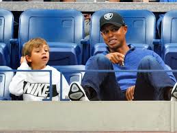 The youngster's mom and sister were pictured sunday watching his impressive tiger woods was back on the course at torrey pines for the farmers insurance open, which pits the best golfers in the world against each other. Tiger Woods To Play Alongside 11 Year Old Son Charlie At Florida Tournament Tiger Woods The Guardian