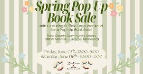Buffalo Days Pop Up Book Sale